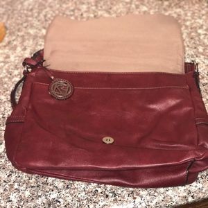 Dark Red Relic Purse